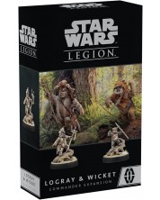 Разширение за настолна игра Star Wars: Legion - Logray & Wicket Commander Expansion -1