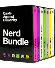 Разширение за настолна игра Cards Against Humanity - Nerd Bundle -1