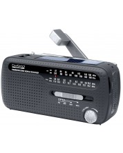 Радио Muse - MH-07 DS, черно/сиво