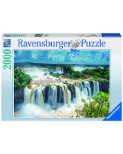 Пъзел Ravensburger от 2000 части - Водопадите Игуазу, Бразилия -1