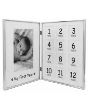 Рамка за бебешки снимки Zilverstad - 1-ва годинка