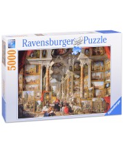 Пъзел Ravensburger от 5000 части - Изглед към модерен Рим, Панини -1