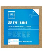 Рамка за винил GB Eye - Album & Vinyl Frame, дъб (31.5 x 31.5 cm) -1