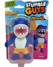 Разтеглива фигура Monster Flex Stumble Guys - Megalodon -1