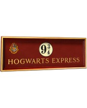Реплика The Noble Collection Movies: Harry Potter - Hogwarts Express 9 3/4 Sign, 58 cm -1
