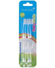 Резервни накрайници за четка за зъби Brush Baby - Sonic1 18-36 месеца, 4 броя -1