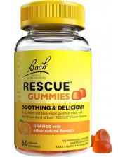 Rescue Gummies, 60 желирани дражета, Bach Flower Remedies -1