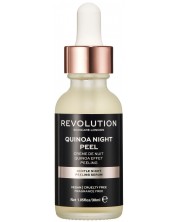 Revolution Skincare Нощен серум-пилинг за лице Quinoa, 30 ml