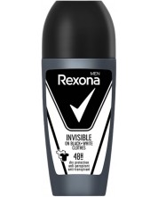 Rexona Men Рол-он против изпотяване Black & White, 50 ml