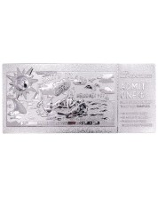 Реплика FaNaTtik Movies: Jaws - Annual Regatta Ticket (Silver Plated) (Limited Edition)