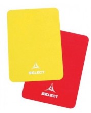 Реферски картони Select - Referee cards, жълт и червен -1