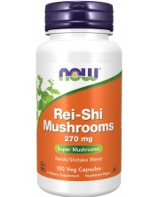 Rei-Shi Mushrooms, 100 капсули, Now -1