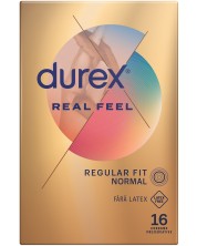 Real Feel Нелатексови презервативи, 16 броя, Durex -1