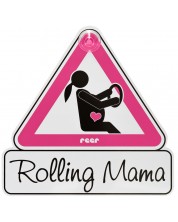 Знак за автомобил Reer Mommy Line - Rolling Mama -1