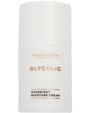 Revolution Skincare Нощен крем за лице Glycolic Acid, 50 ml -1