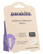 Репелентни таблетки против комари Parakito - За гривна или клипс, 2 броя -1