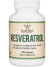 Resveratrol, 120 капсули, Double Wood -1