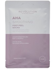 Revolution Skincare Ексфолиращи чорапи AHA, 1 чифт -1