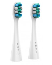 Резервни глави за четки за зъби AENO - DB1S/DB2S, 2 броя, бели