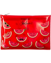 Revolution Skincare x Jake Jamie Комплект микрофибърни кърпи Watermelon, с несесер, 3 броя -1