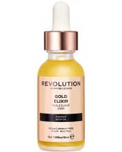 Revolution Skincare Възстановяващ серум за лице Gold Elixir, 30 ml