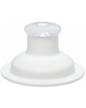 Резервна клапа за шише Nuk - Junior Cup, бяла -1