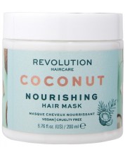 Revolution Haircare Подхранваща маска за коса Coconut, 200 ml