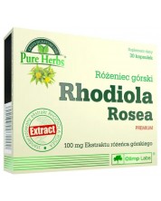 Rhodiola Rosea Premium, 100 mg, 30 капсули, Olimp -1