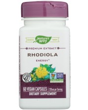 Rhodiola, 250 mg, 60 капсули, Nature's Way