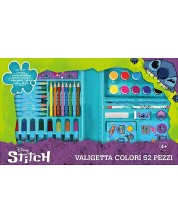 Рисувателен комплект Disney - Stitch, 52 елемента -1