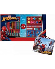 Рисувателен комплект Disney - Spider-Man, 52 елемента