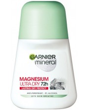 Garnier Mineral Рол-он против изпотяване Magnesium Ultra Dry, 50 ml -1