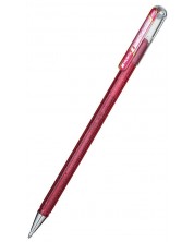 Ролер Pentel Hybrid Dual K 110 - 1.0 mm, розов
