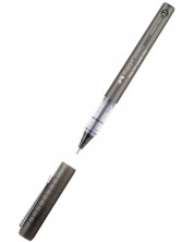 Ролер Faber-Castell Free Ink Needle - 0.7 mm, сив