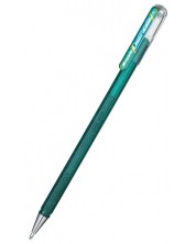 Ролер Pentel Hybrid Dual K 110 - 1.0 mm, зелено-син