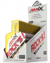 Rock's Energy Gel Box, ананас, 20 шота x 32 g, Amix