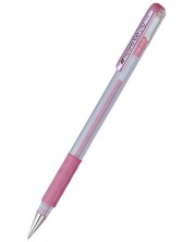 Ролер Pentel - Hybrid Metal K 118 M - 0.8mm, розов