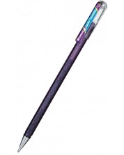 Ролер Pentel Hybrid Dual K 110 - 1.0 mm, лилав