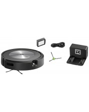 Робот прахосмукачка IRobot - Roomba J7, черна