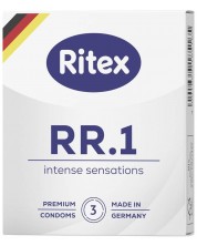 RR.1 Презервативи, класически, 3 броя, Ritex -1