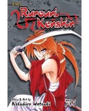 Rurouni Kenshin 3-IN-1 Edition, Vol. 1 (1-2-3) -1