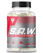 S.A.W Pre-Workout, 120 капсули, Trec Nutrition