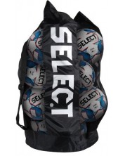 Сак за топки Select - Footbal bag, 10-12 топки, черен
