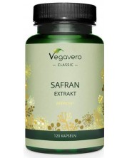 Safran Extrakt, 120 капсули, Vegavero -1
