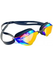 Състезателни очила за плуване HERO - Viper, черни/оранжеви -1