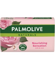Palmolive Naturals Сапун, мляко и розов цвят, 90 g