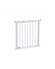 Safety 1st Универсална метална преграда за врата с плоско дъно Бяла
