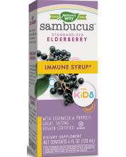 Sambucus Imunne Syrup за деца, 120 ml, Nature’s Way