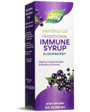 Sambucus Traditional Immune Сироп с черен бъз, 240 ml, Nature's Way