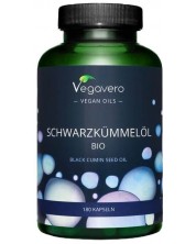 Schwarzkümmelöl Bio, 180 капсули, Vegavero